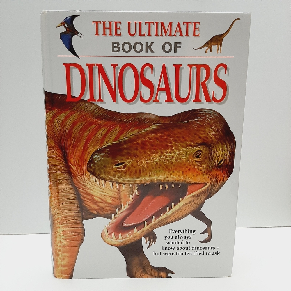 🍒 The Ultimate Book of Dinosaurs - Hardcover Book HC Kids